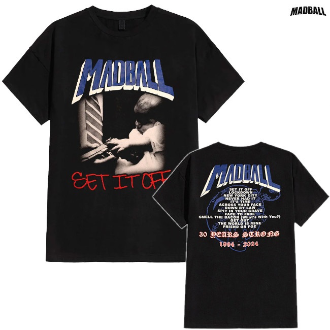 Madball / ޥåɥܡ - Set It Off Anniversary 2024 T (֥å)