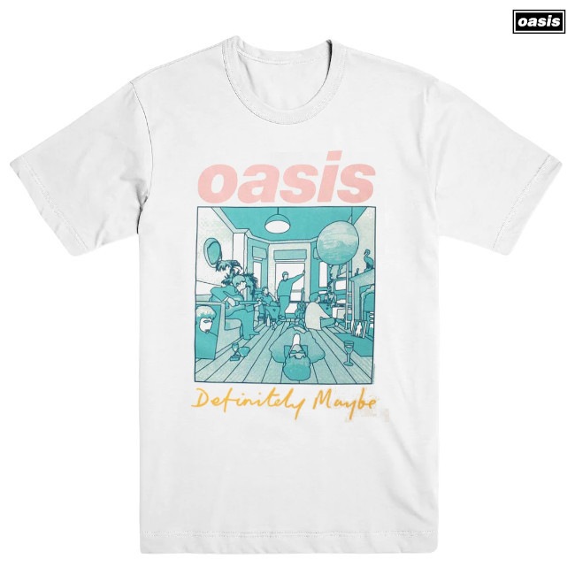Oasis / �������� -  Definitely Maybe Illustration T�����(�ۥ磻��)