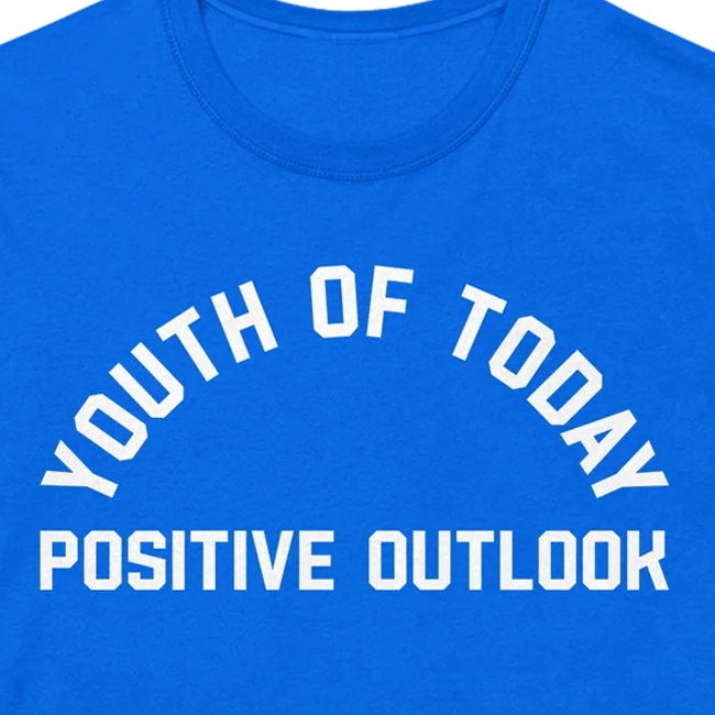 Youth Of Today / �桼�������֡��ȥ��ǥ� - Positive Outlook T�����(�֥롼)