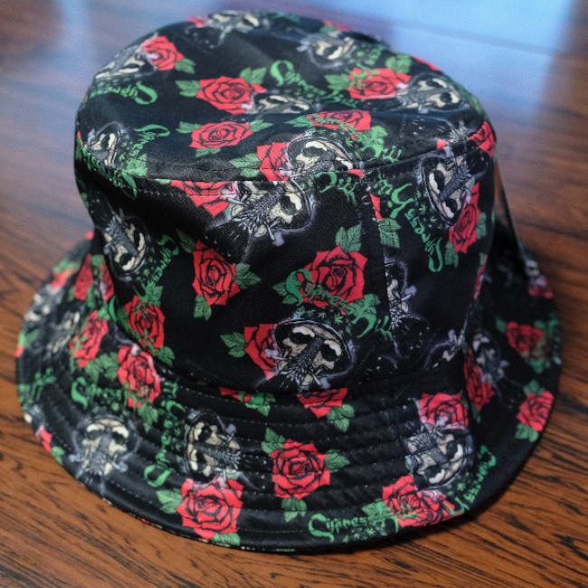 Cypress Hill / ץ쥹ҥ - Skulls & Roses Pattern Хåȥϥå (֥å) 