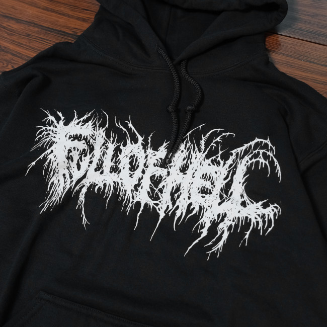 ��¨Ǽ��Full Of Hell / �ե롦���֡��إ� - Insect Logo �ץ륪���С��ѡ�����(�֥�å�)