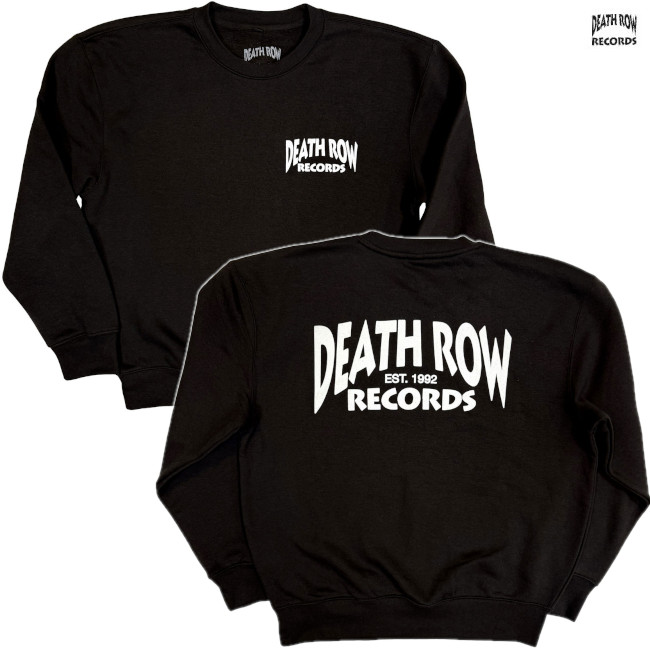 Death Row Records / �ǥ����������쥳���� -  Logo ���롼�ͥå����ȥ졼�ʡ�(�֥�å�)