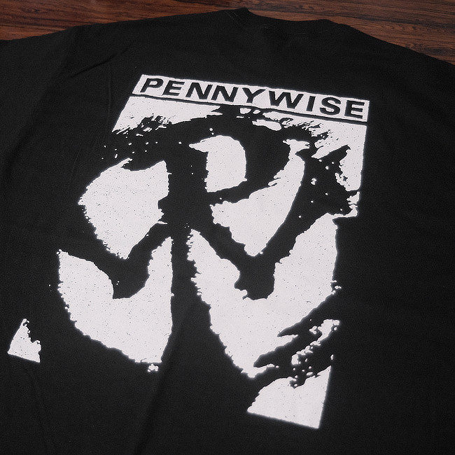 ��¨Ǽ��Pennywise /�ڥˡ��磻�� - OG Logo T����� (�֥�å�)��