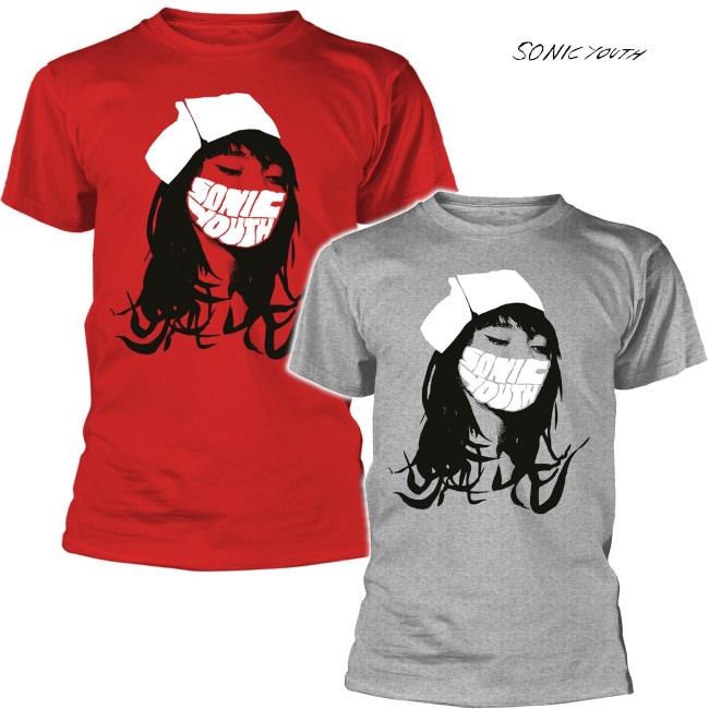 Sonic Youth / ソニック・ユース - NURSE Tシャツ(2色) | Tシャツ
