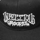 ��¨Ǽ��Infectious Grooves / ����ե������㥹���롼���� - IG Embroidered ���ʥåץХå�������å�(�֥�å�)