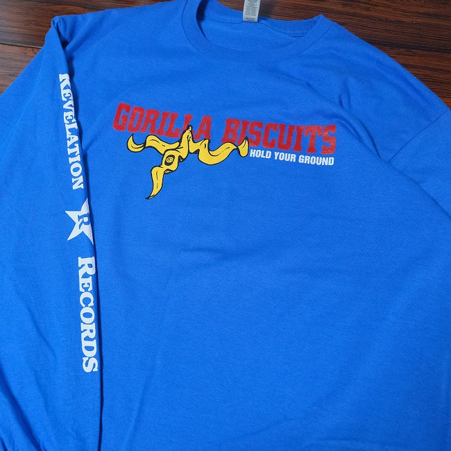 ��¨Ǽ��Gorilla Biscuits /����顦�ӥ����å� - HOLD YOUR GROUND ���󥰥��꡼�֡�Ĺµ�����(�������֥롼)