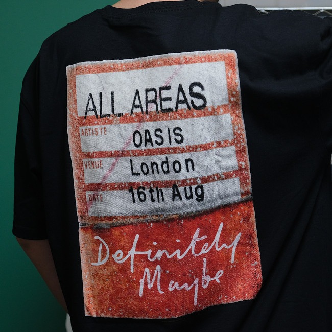 ��¨Ǽ��Oasis / �������� - Definitely Maybe AAA Pass T�����(�֥�å�)