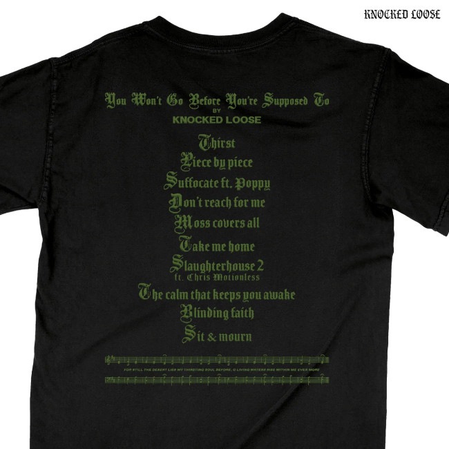 Knocked Loose /�Υå��ɡ��롼�� - YWGBYST ART T�����(�֥�å�)