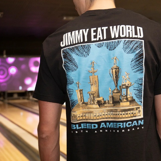 Jimmy Eat World / ���ߡ��������ȡ����� - Bleed American 25th Anniversary T����� (�֥�å�) 