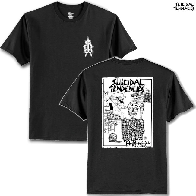 �ڴ��ָ����Suicidal Tendencies /�����������롦�ƥ�ǥ󥷡��� - TSJB Suicidal Failure T�����(�֥�å�)