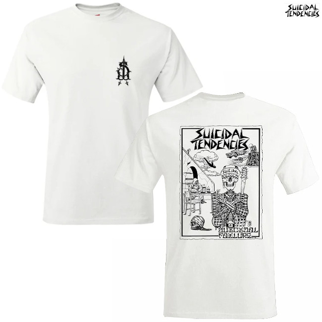 �ڴ��ָ����Suicidal Tendencies /�����������롦�ƥ�ǥ󥷡��� - TSJB Suicidal Failure T�����(�ۥ磻��)