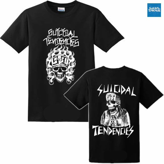 ��¨Ǽ��Suicidal Tendencies /�����������롦�ƥ�ǥ󥷡��� -  OG FlipSkull T�����(�֥�å�)