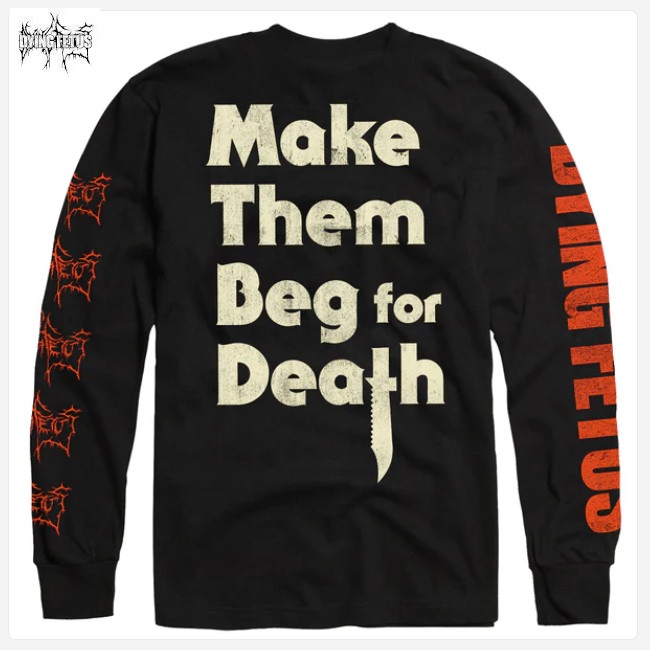 Dying Fetus / �������󥰡��ե������� - Make Them Beg For Death ���󥰥��꡼�֥����(�֥�å�)