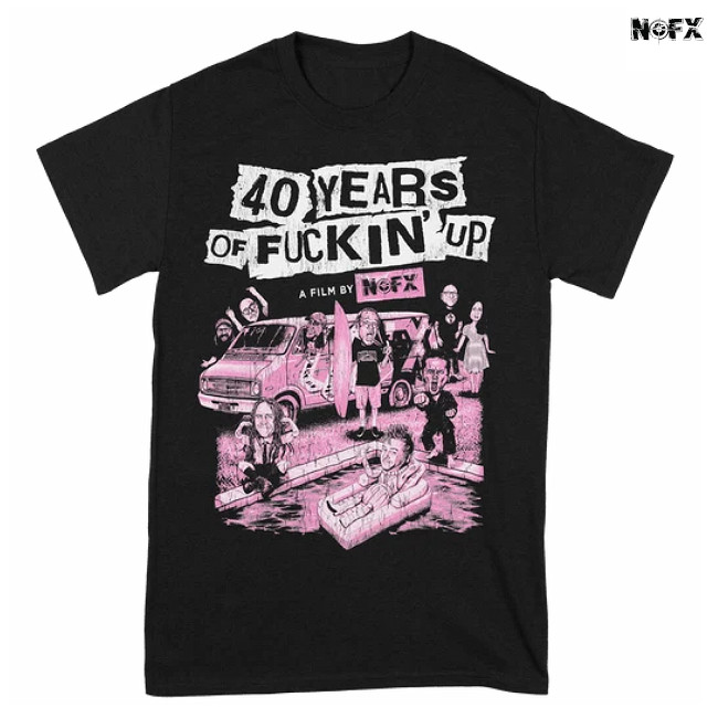 NOFX / �Ρ����ե��å��� - 40 Years of Fuckin' Up T�����(�֥�å�)