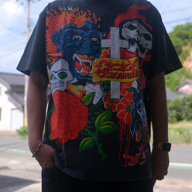 ��¨Ǽ��Ozzy Osbourne / �������������ܡ��� - TATOO ART T����� (������ơ����֥�å�)��GIANT�ҤΥܥǥ���  ������