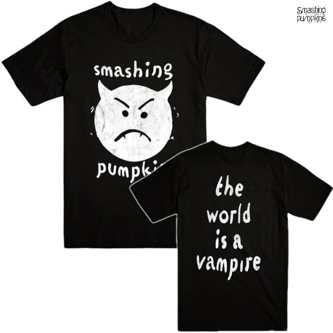 Smashing Pumpkins / ���ޥå��󥰡��ѥ�ץ��� - The World Is A Vampire T�����(�֥�å�) 