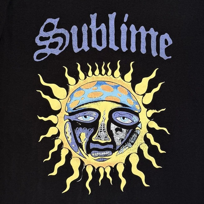 Sublime / ���֥饤�� - Sun Logo T�����(�֥�å�)