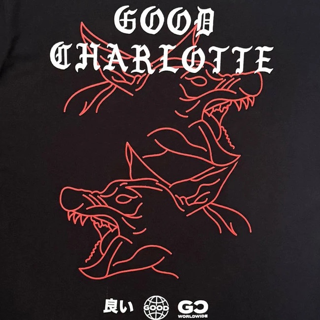 Good Charlotte / ���åɡ����㡼���å� - Stray Dogs T�����(�֥�å�) 