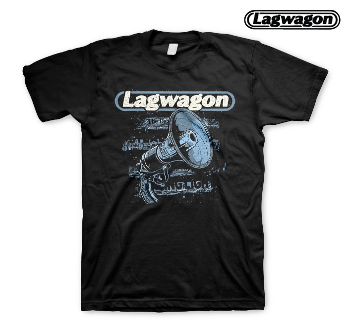 Lagwagon / ラグワゴン - Stealing Light Tシャツ (ブラック) | T
