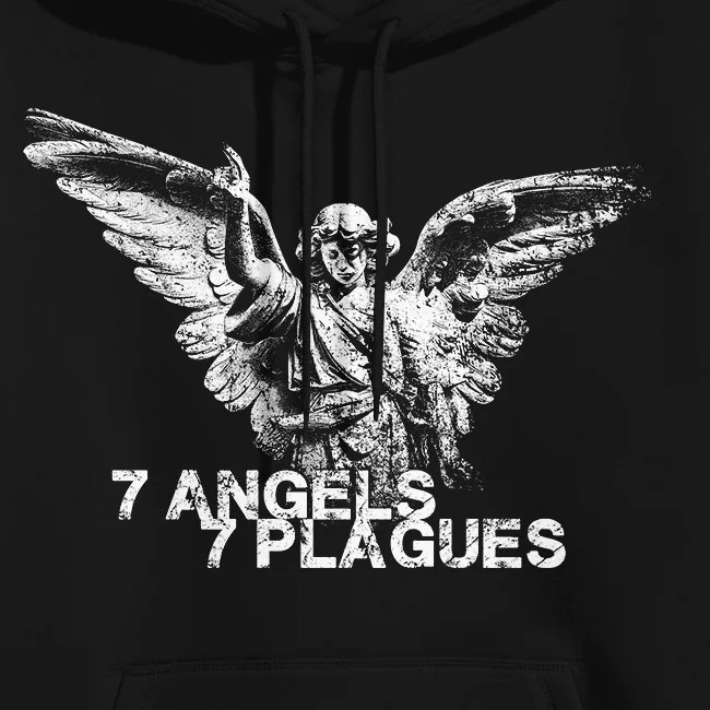 7 Angels 7 Plagues / 7���󥸥��륺��7�ץ쥤���� Angel Statue �ץ륪���С��ѡ�����(�֥�å�) 