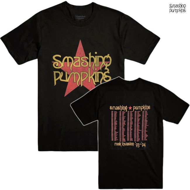 Smashing Pumpkins / ���ޥå��󥰡��ѥ�ץ��� - Rock Invasion T�����(�֥�å�)