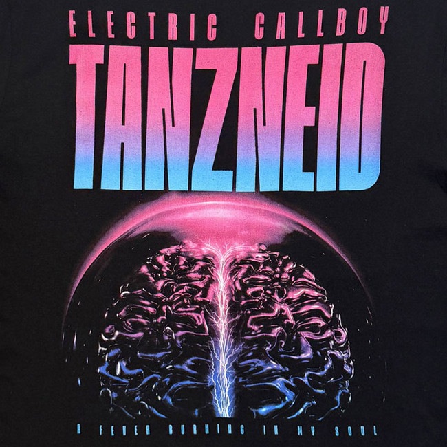 Electric Callboy / ���쥯�ȥ�å���������ܡ��� - Tanzneid Cover Art F&B T�����(�֥�å�) 
