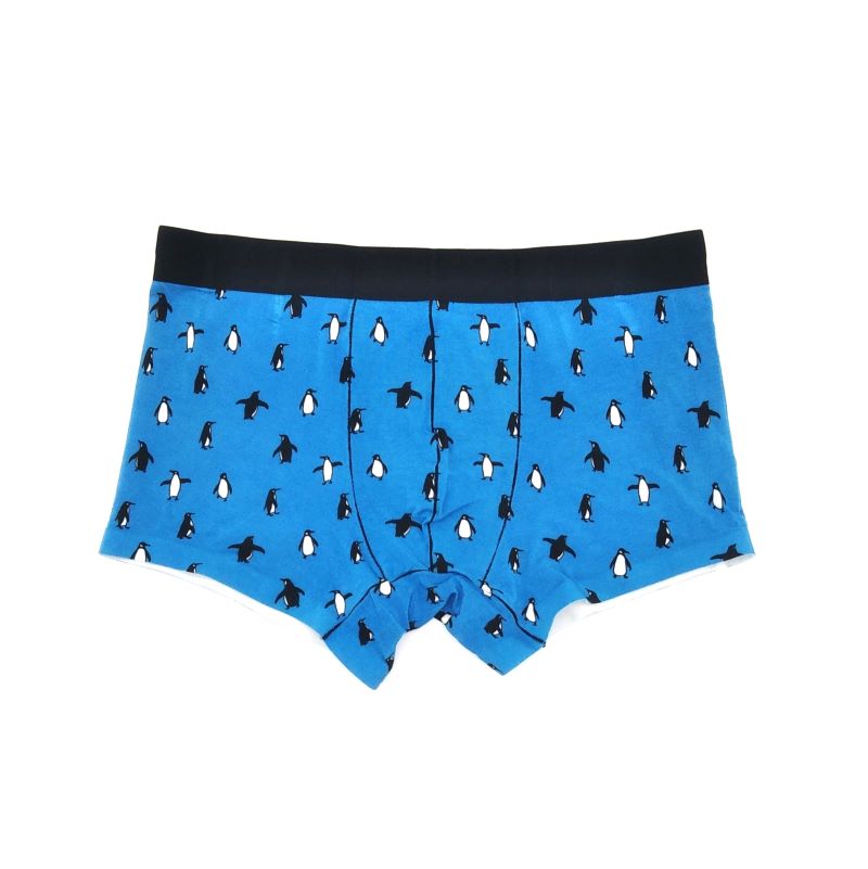 pique ペンギン柄パンツ コムサメン COMME CA MEN コムサメン ペンギン柄 ボクサーパンツ