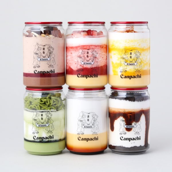 愛媛・道後のケーキとプリンの缶詰6個セット【ネット限定】