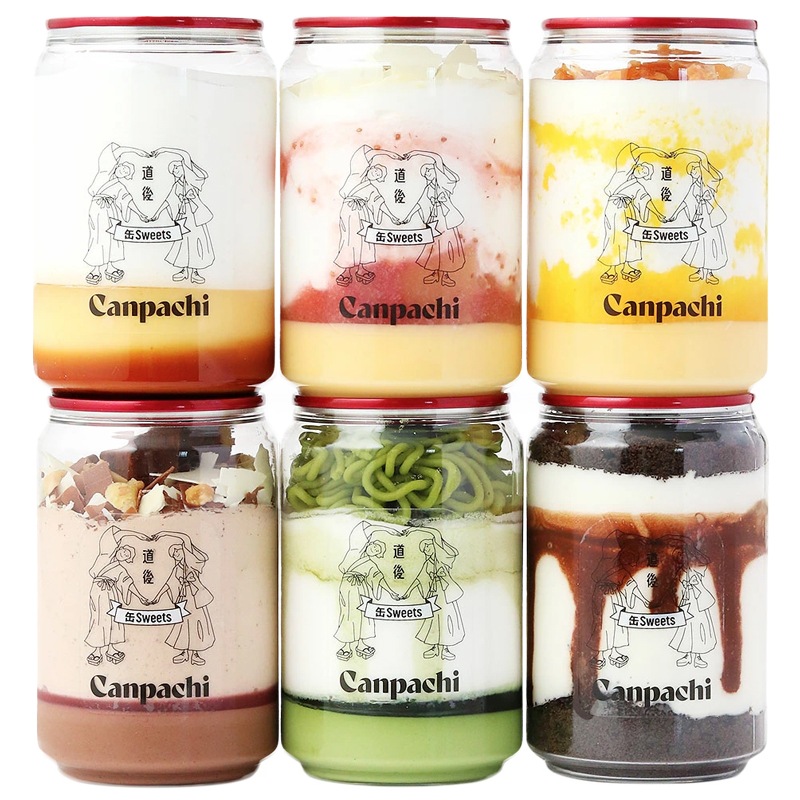 愛媛・道後のケーキとプリンの缶詰6個セット【ネット限定