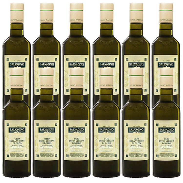 サルバーニョ エキストラバージン オリーブオイル 500mlｘ12本