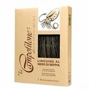 カンポフィローネの卵入りパスタ イカ墨リングイネ|手打ちパスタ・パスタ（乾麺）・米