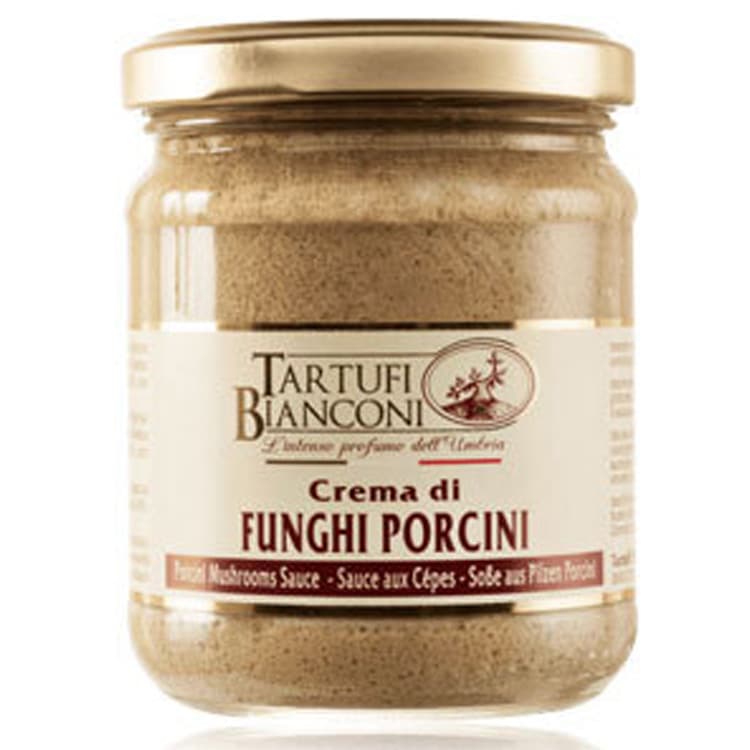 ポルチーニ茸のクリーム Crema di Funghi Porcini 180g Tartufi bianconi