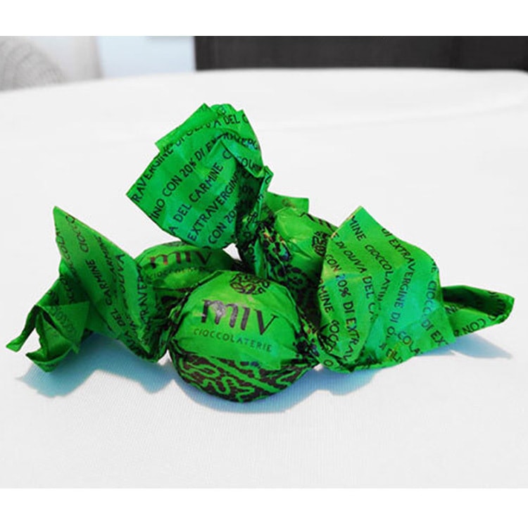 カルミネ オリーブオイル入りチョコレート 10個入り Del Carmine