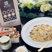 ミールキット ポルチーニ茸のチーズリゾット プロのレシピ付き 4人前|手打ちパスタ・パスタ（乾麺）・米