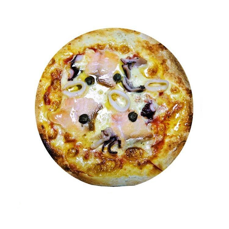 ピザ スモークサーモンとシーフードの本格ピザ サーモンペスカトーレ 15cm