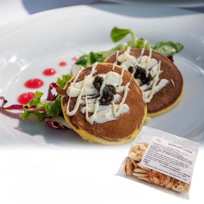 フランス産 ミニ ブリニ 30枚入り