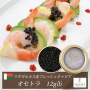 マダガスカル産フレッシュキャビア オセトラ 12g缶|キャビア|厳選素材