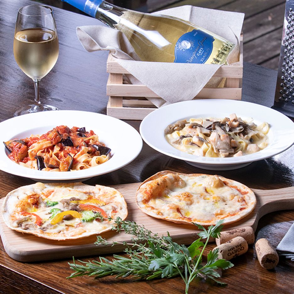 イタリアンセット 4人前 本格パスタ & ピッツァ セット