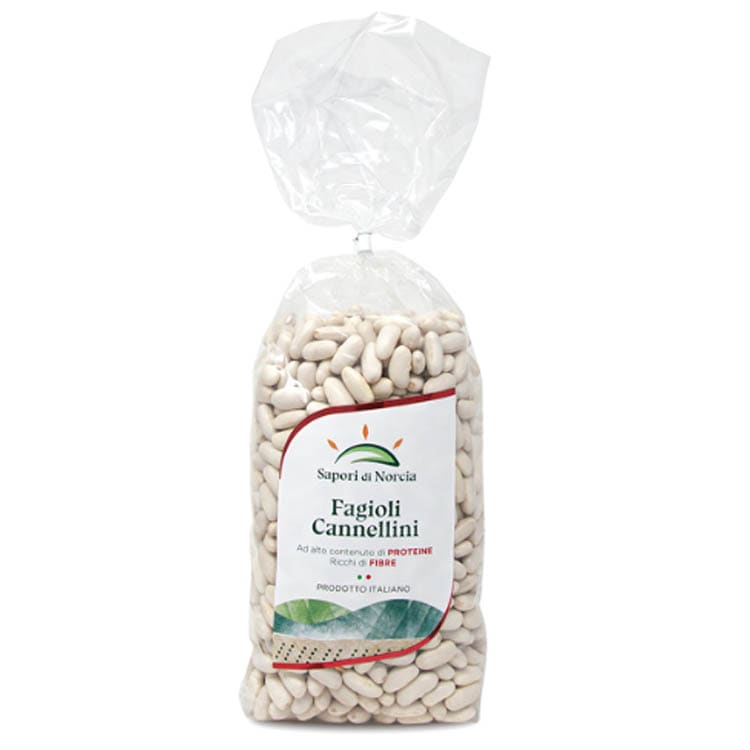 白インゲン豆 カンネッリーニ 500g Sapori di Norcia サポーリディ ノルチャ