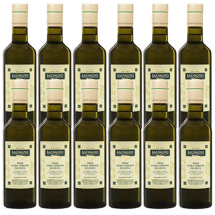 サルバーニョ エキストラバージン オリーブオイル 500mlｘ12本