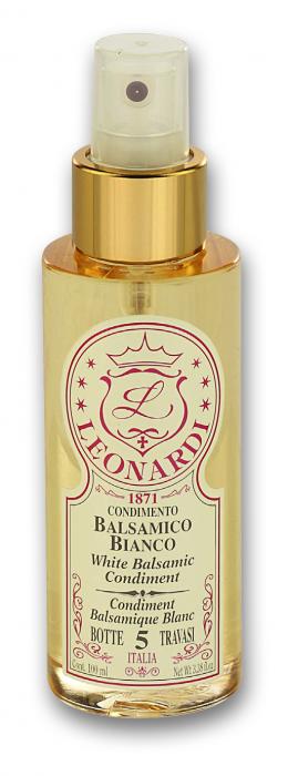 白バルサミコ バルサマ(4年熟成)スプレータイプ 100ml【Leonardi】
