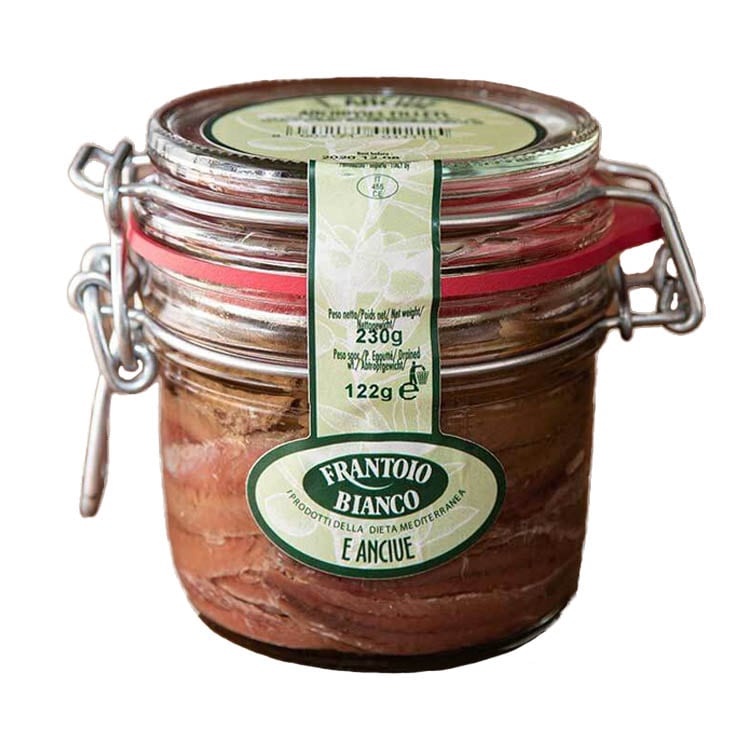 アンチョビフィレ オイル漬け 230g フラントイオビアンコ社 frantoio bianco