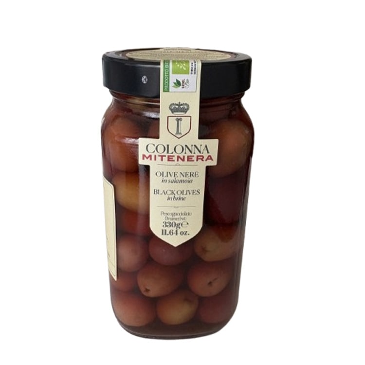 ミテネーラ 黒オリーブの実 コロンナ社 580g Colonna オリーブ 実 olive