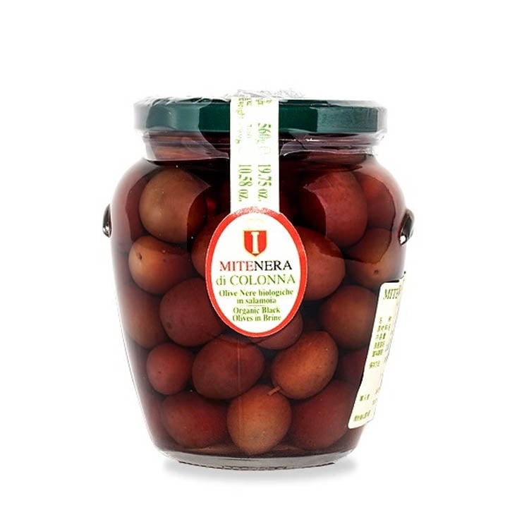ミテネーラ 黒オリーブの実 コロンナ社 580g Colonna オリーブ 実 olive