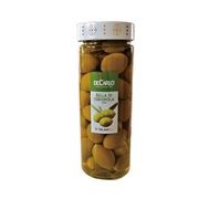 ジャイアントグリーンオリーブの実 350g 種あり Decarlo|オリーブ|イタリアの調味料