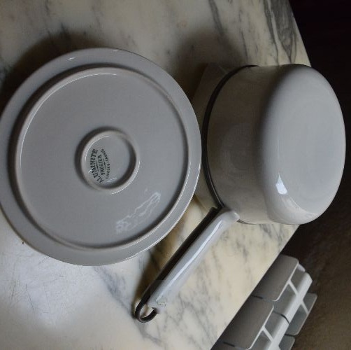 超レア リモージュ ALUMINITE蓋付片手鍋17cm 美品