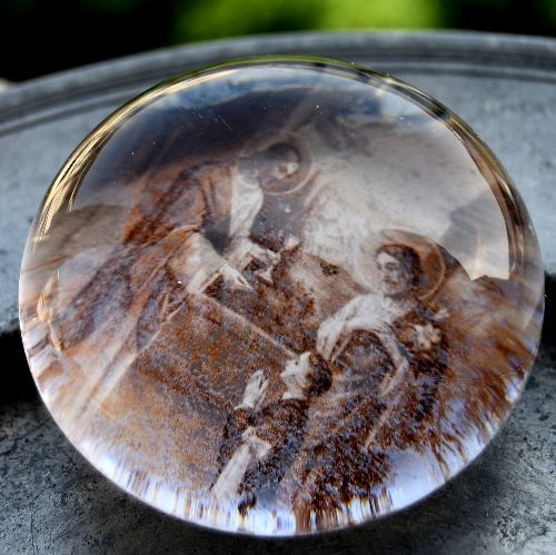 蚤の市*レア 19世紀 祈りのガラスドーム | 宗教・オブジェ | | Trio