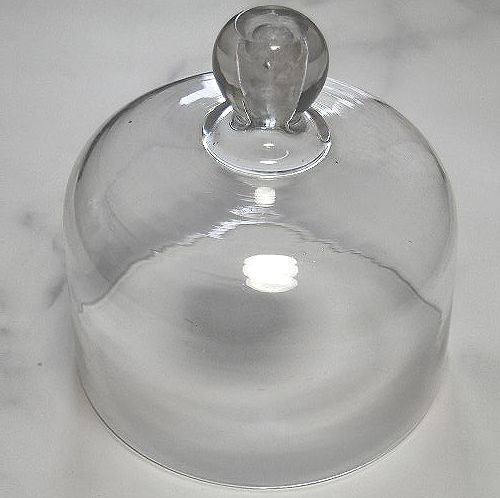19世紀 小さな気泡が美しいスフレガラスドーム 美品 | キッチン