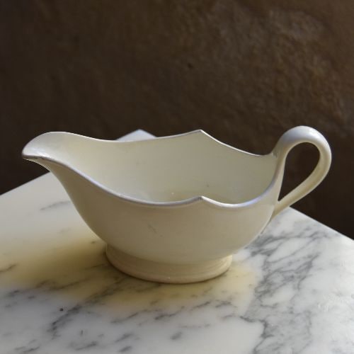 逸品19世紀初 美しいファイアンスフィーヌ（初期クレイユ印無