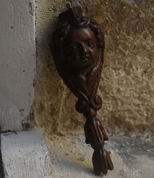 逸品18世紀 教会の装飾 小さなプットー（天使） 超美品 | 宗教